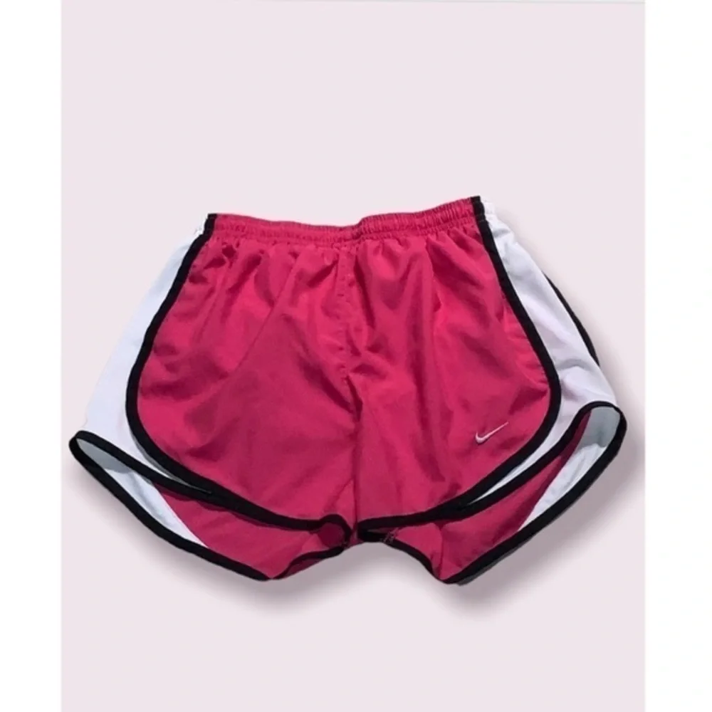 Nike Pink Mesh Lined Drawstring Waist Running Shorts XS